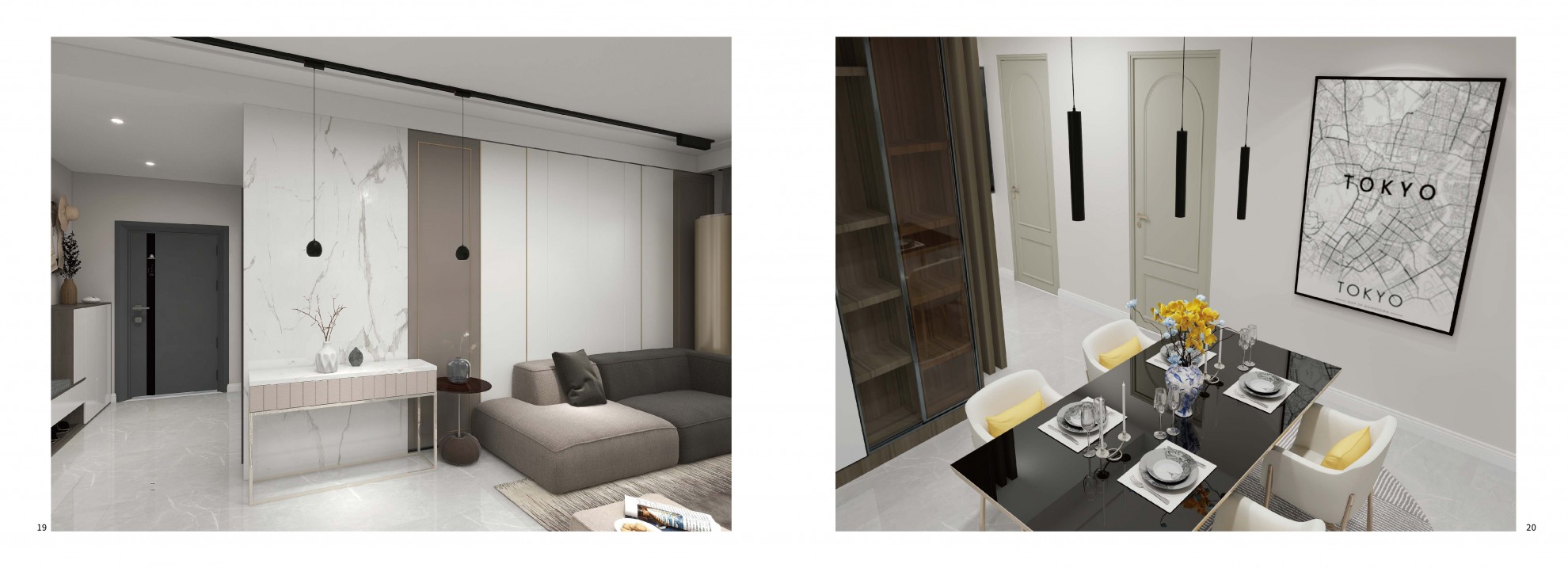 磁吸無主燈方案