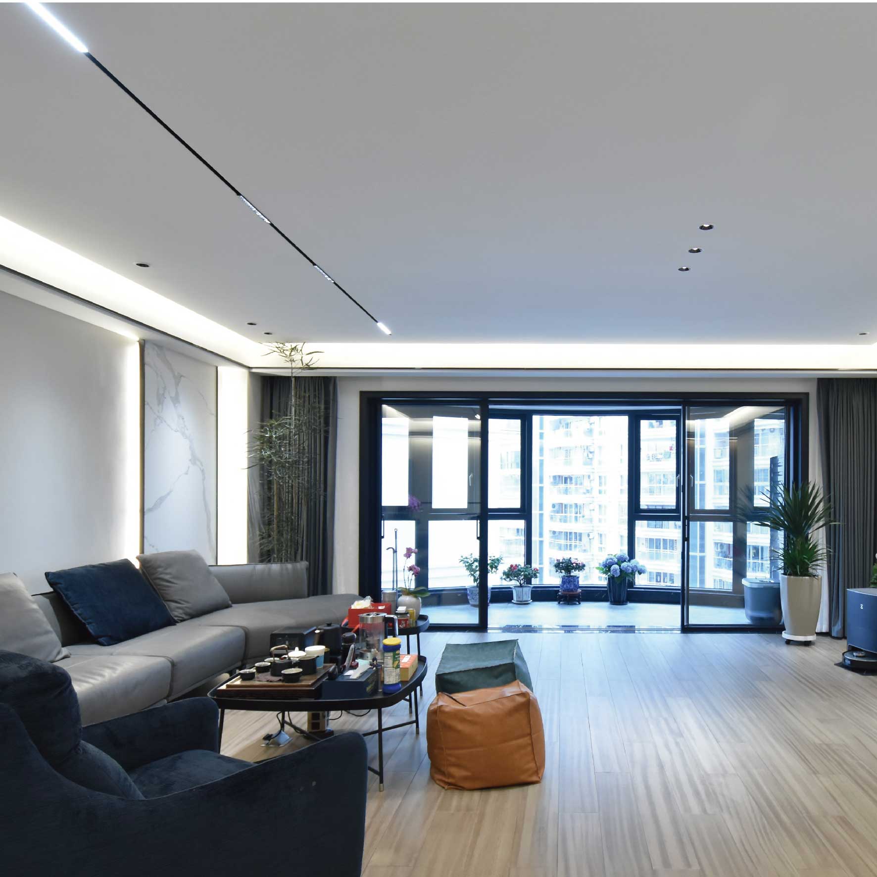 磁吸無主燈方案