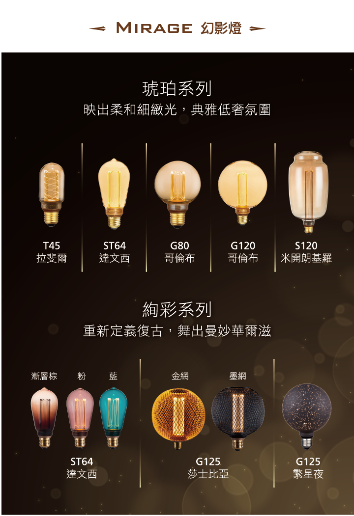 LED Mirage 幻影燈 繁星夜